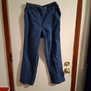 Alfred Dunner Pull On Denim high Rise Elastic Backed Waist Pockets 10